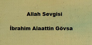 Allah Sevgisi çocuk şiiri