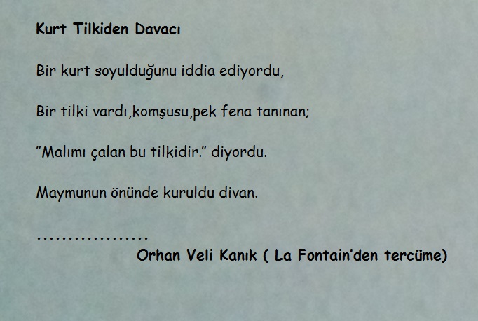 Masal ve Fabl konu anlatımı
